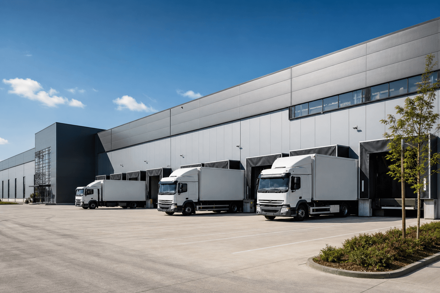 Plateforme logistique — optimisation énergétique des bâtiments avec MHF.